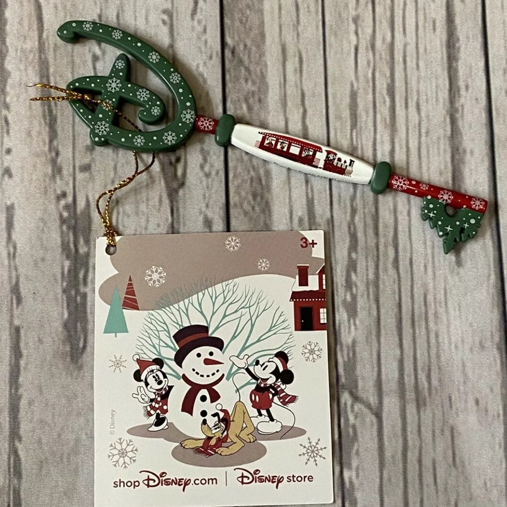 Disney Store Christmas Collectible Key